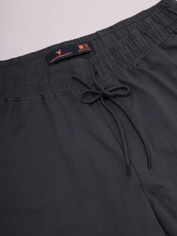 Technosport Men Relax Fit Trackpant - OR89 - BLACK