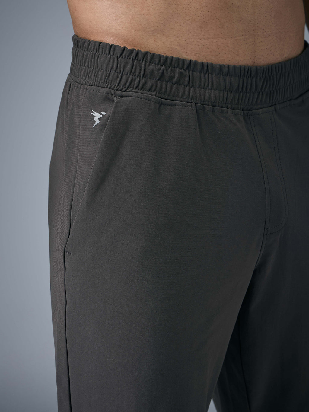 Technosport Men Relax Fit Trackpant - OR89 - BLACK