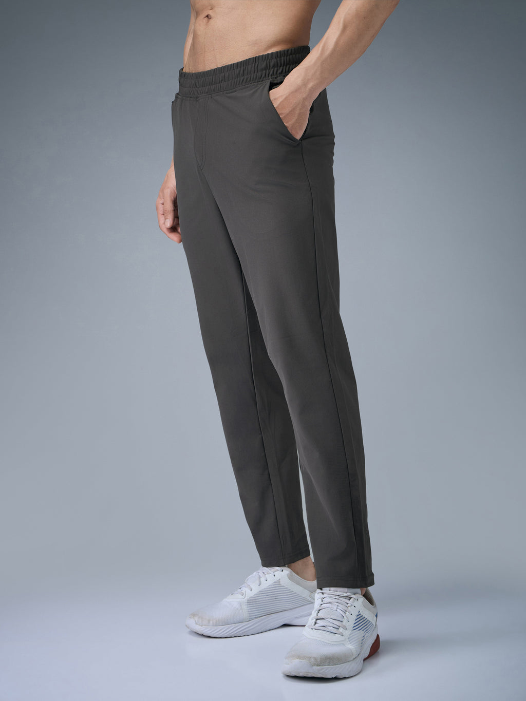 Technosport Men Relax Fit Trackpant - OR89 - BLACK