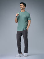 Technosport Men Relax Fit Trackpant - OR89 - BLACK