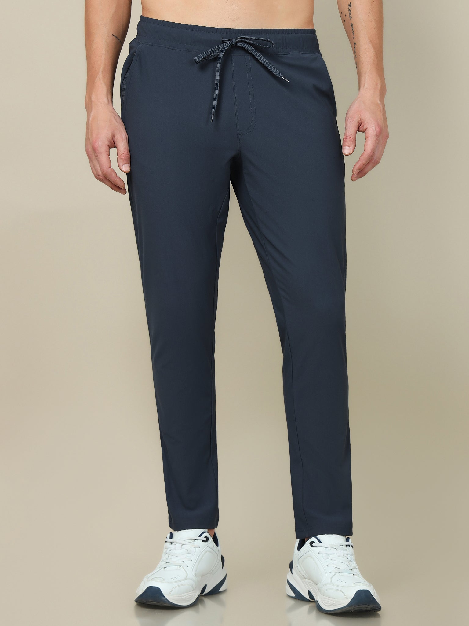 Technosport Men Relax Fit Trackpant - OR89 - CARBON GREY