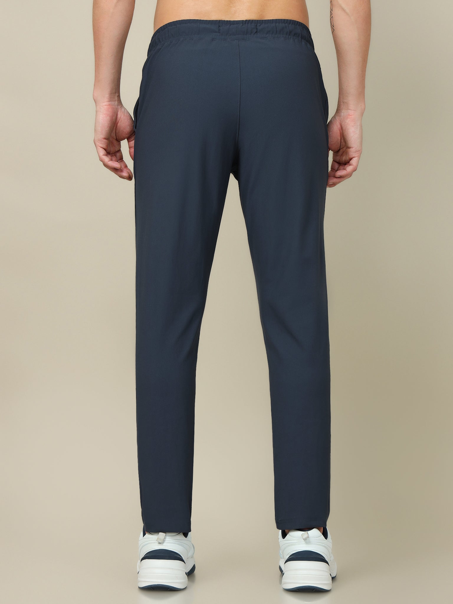 Technosport Men Relax Fit Trackpant - OR89 - CARBON GREY