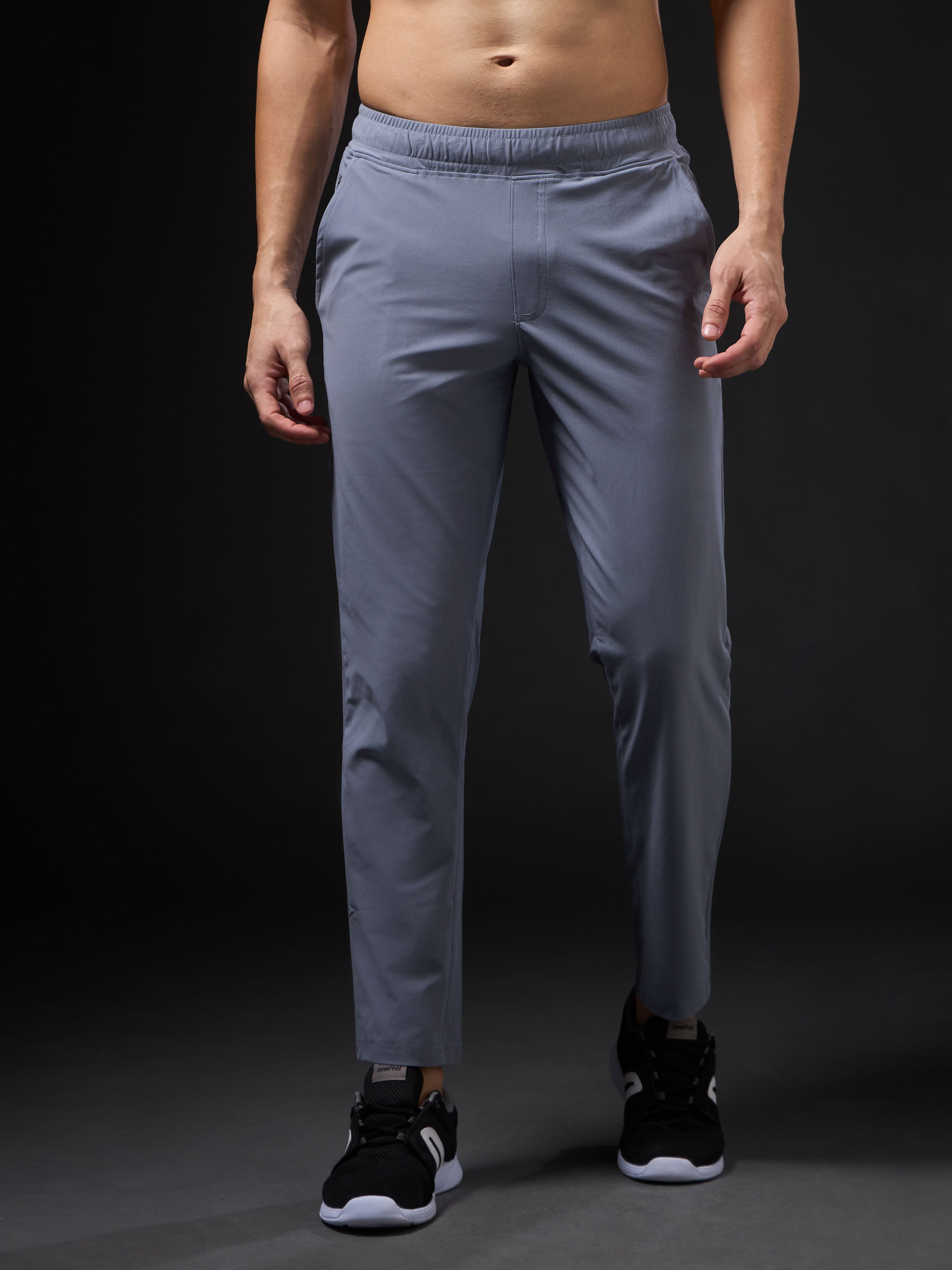Technosport Men Relax Fit Trackpant - OR89 - LT GREY