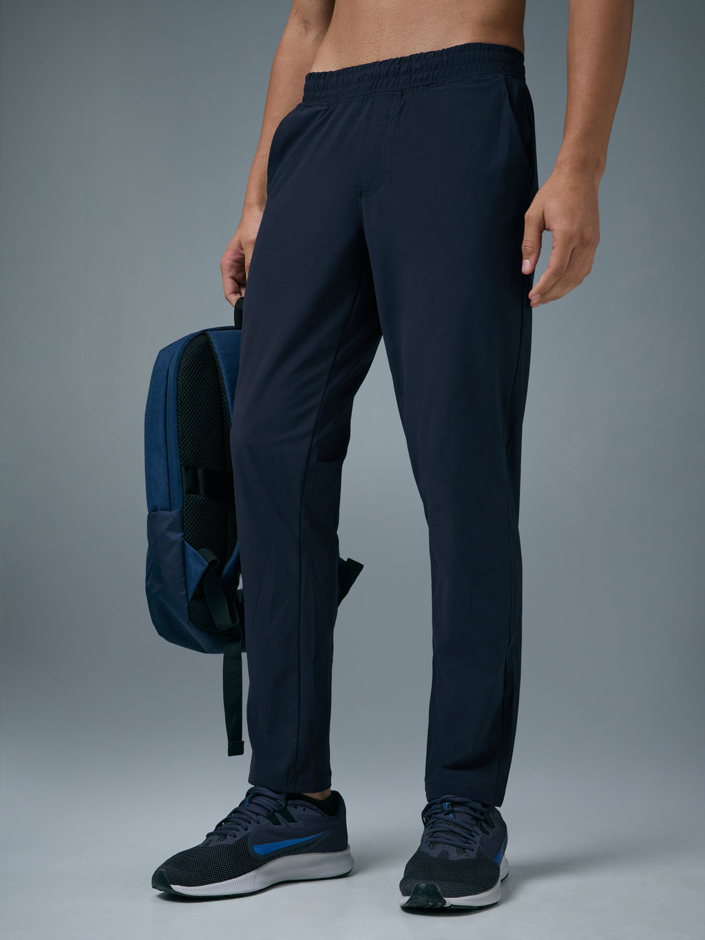 Technosport Men Relax Fit Trackpant - OR89 - NAVY B