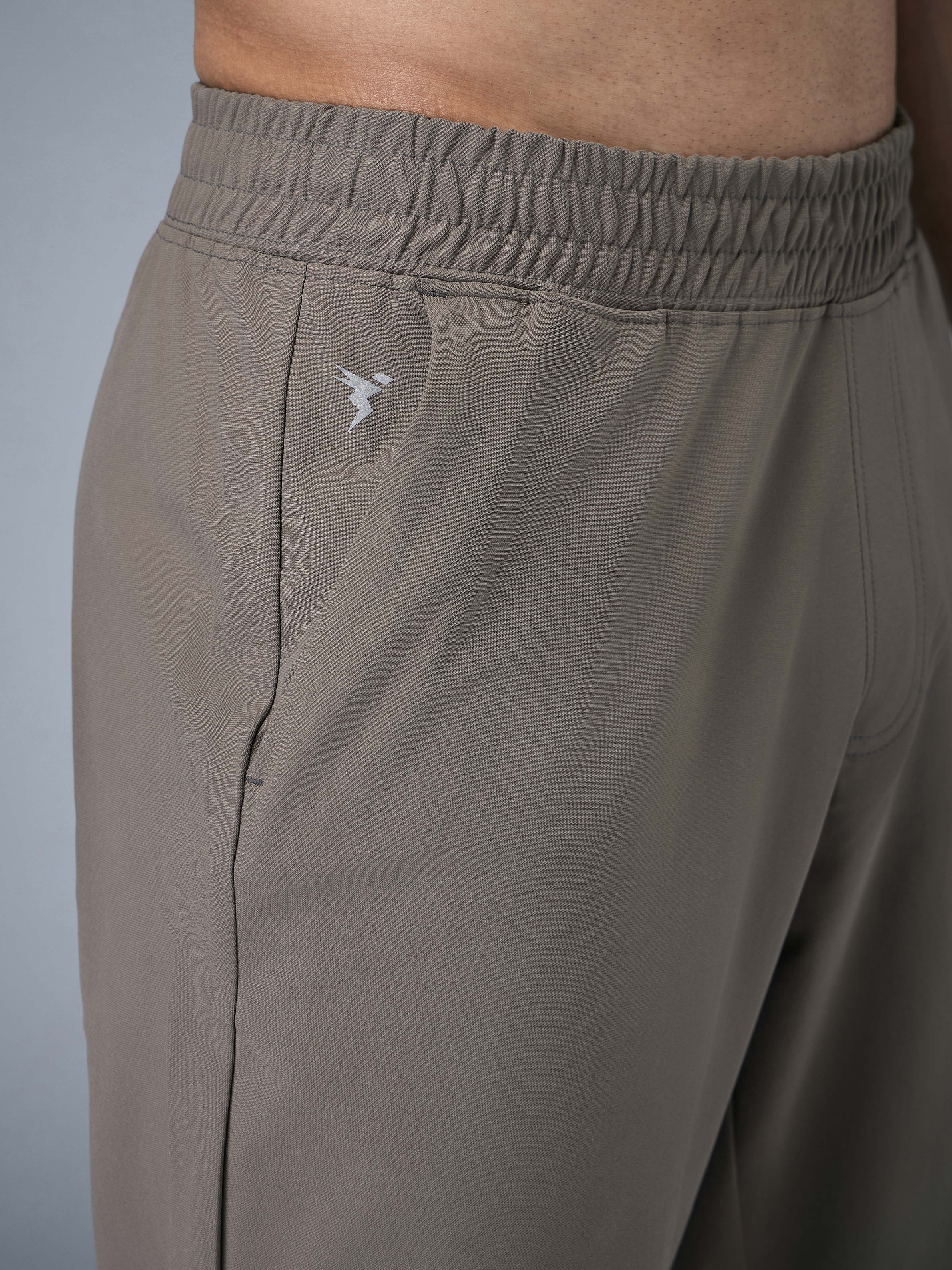 Technosport Men Relax Fit Trackpant - OR89 - SMOKEY OLIVE