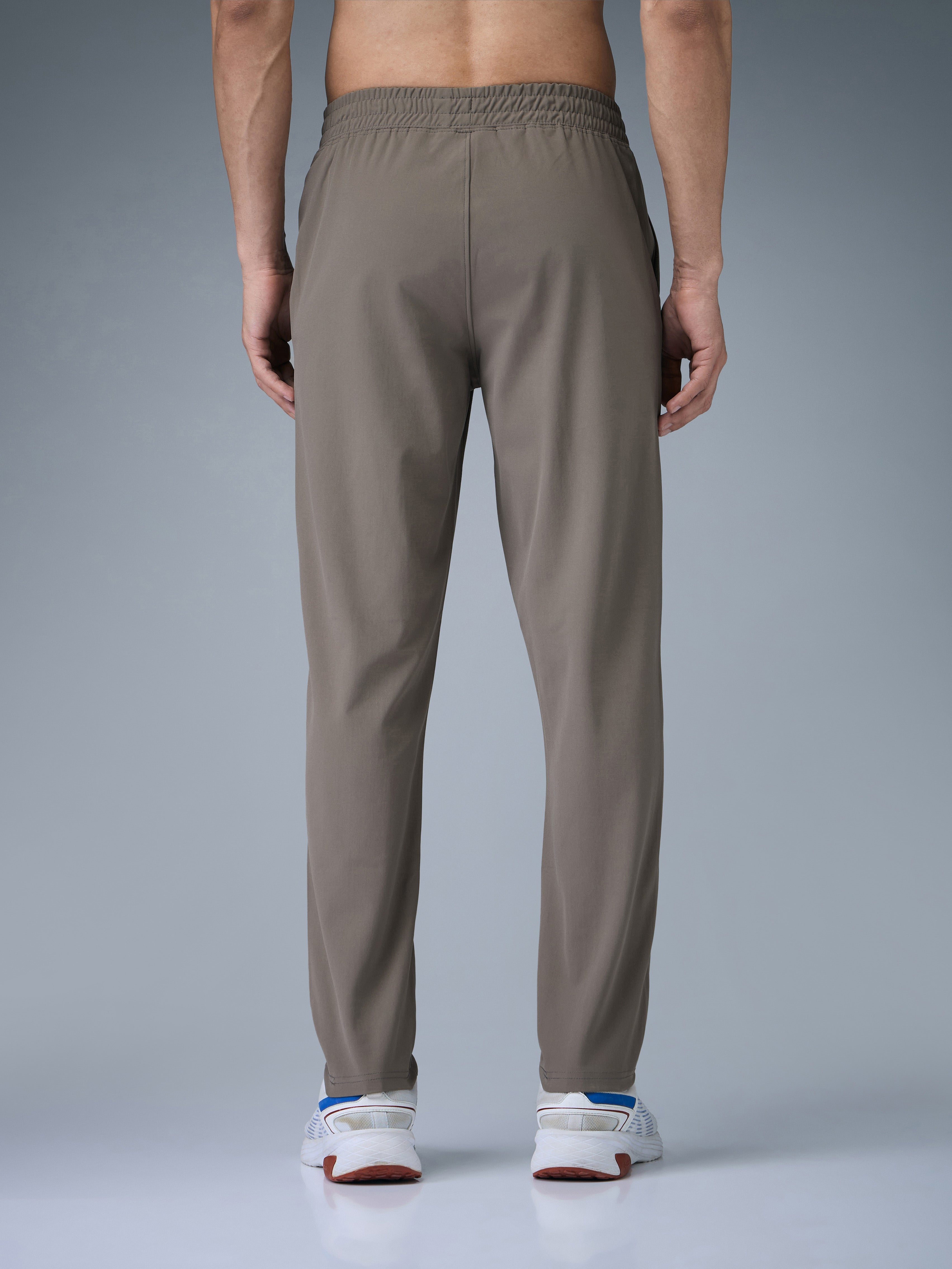 Technosport Men Relax Fit Trackpant - OR89 - SMOKEY OLIVE