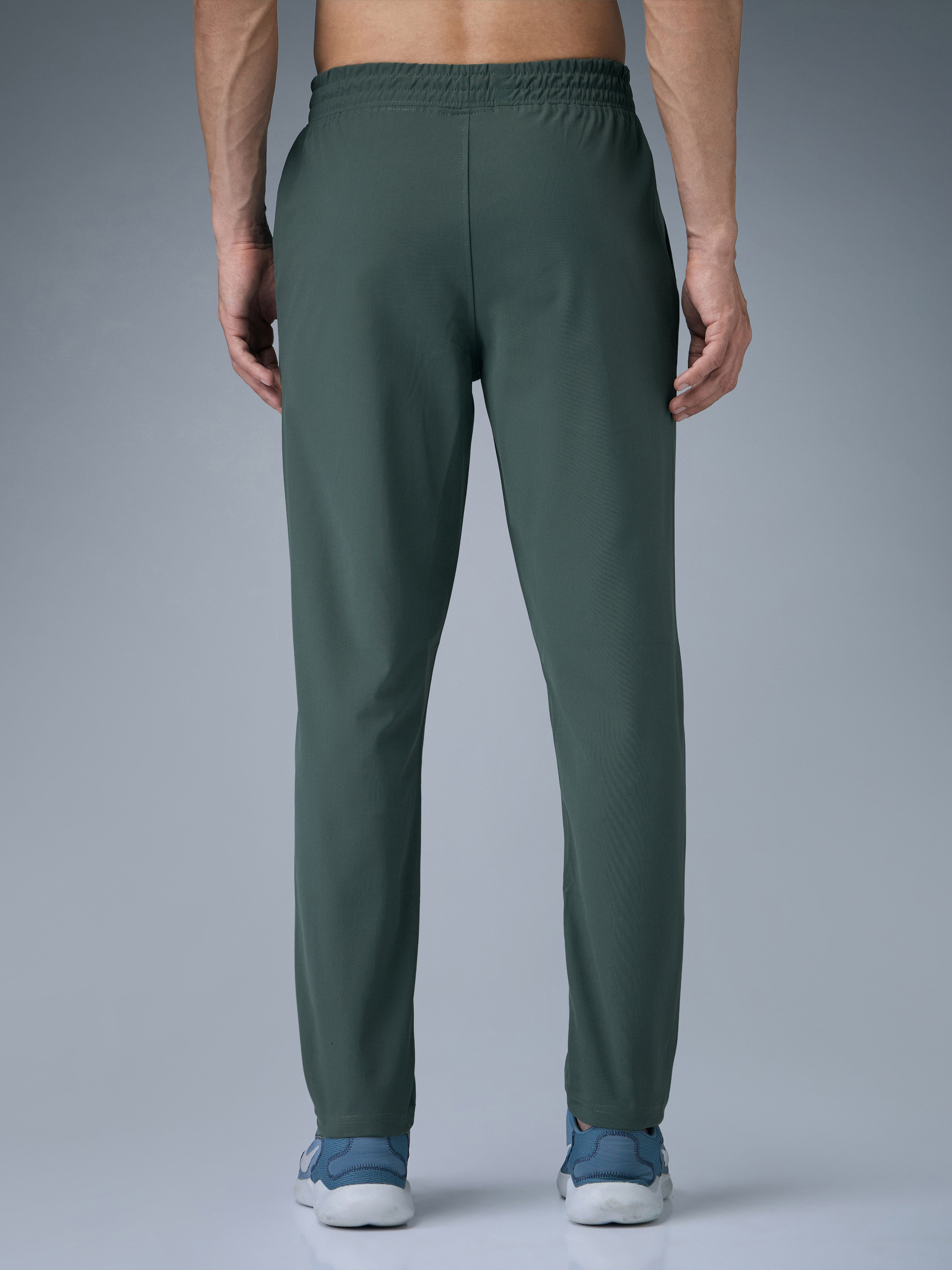 Technosport Men Relax Fit Trackpant - OR89 - TREKKING GREEN
