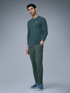Technosport Men Relax Fit Trackpant - OR89 - TREKKING GREEN