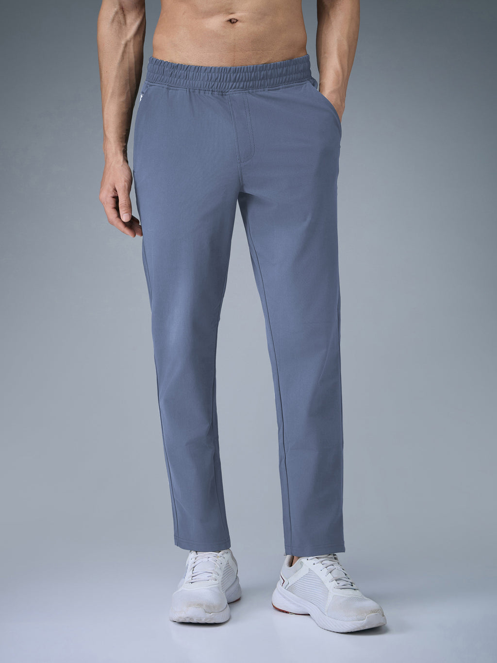Technosport Men Relax Fit Trackpant - OR89 - VINTAGE INDIGO