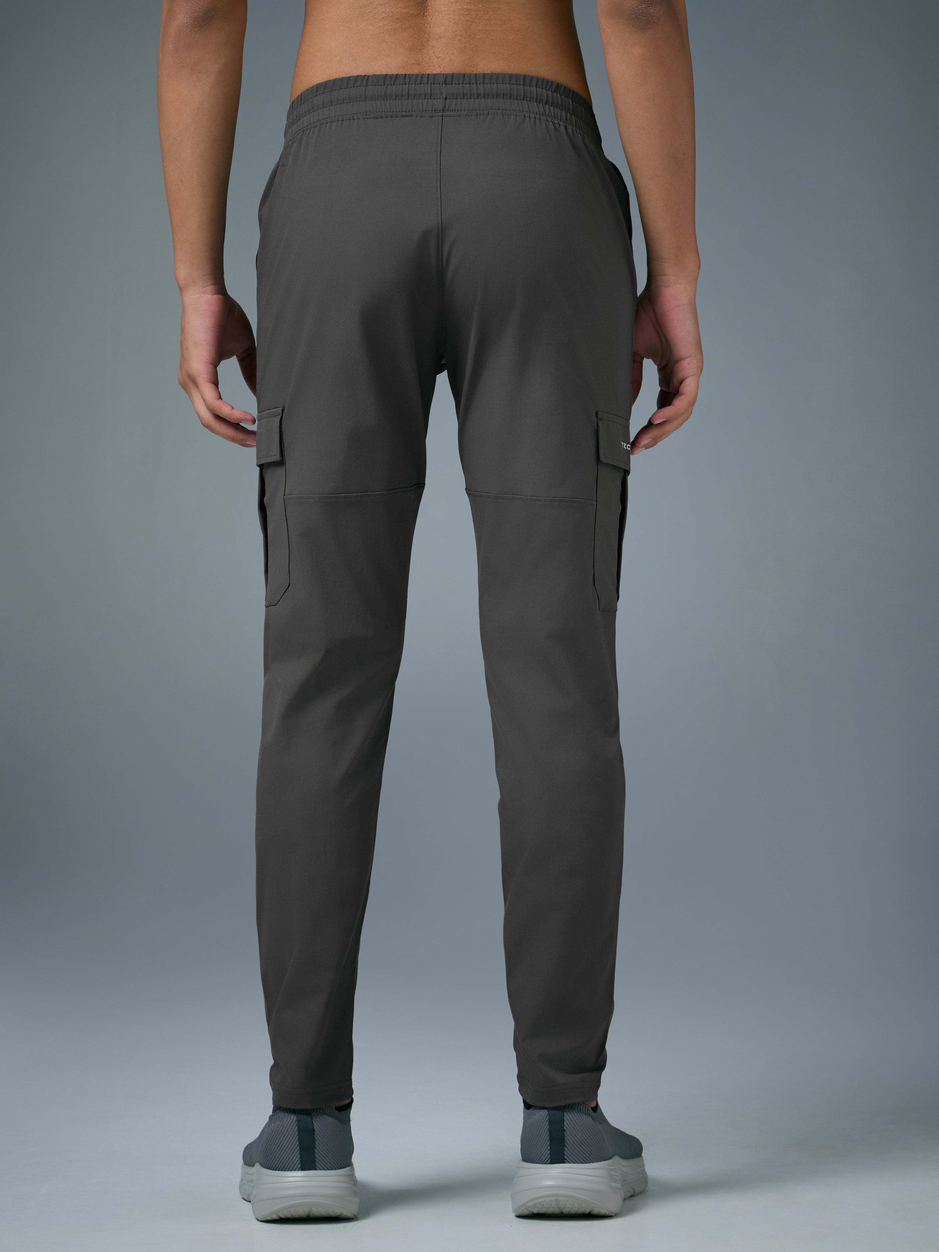 Technosport Cargo Trackpant (TS Flexi) - OR99 - BLACK