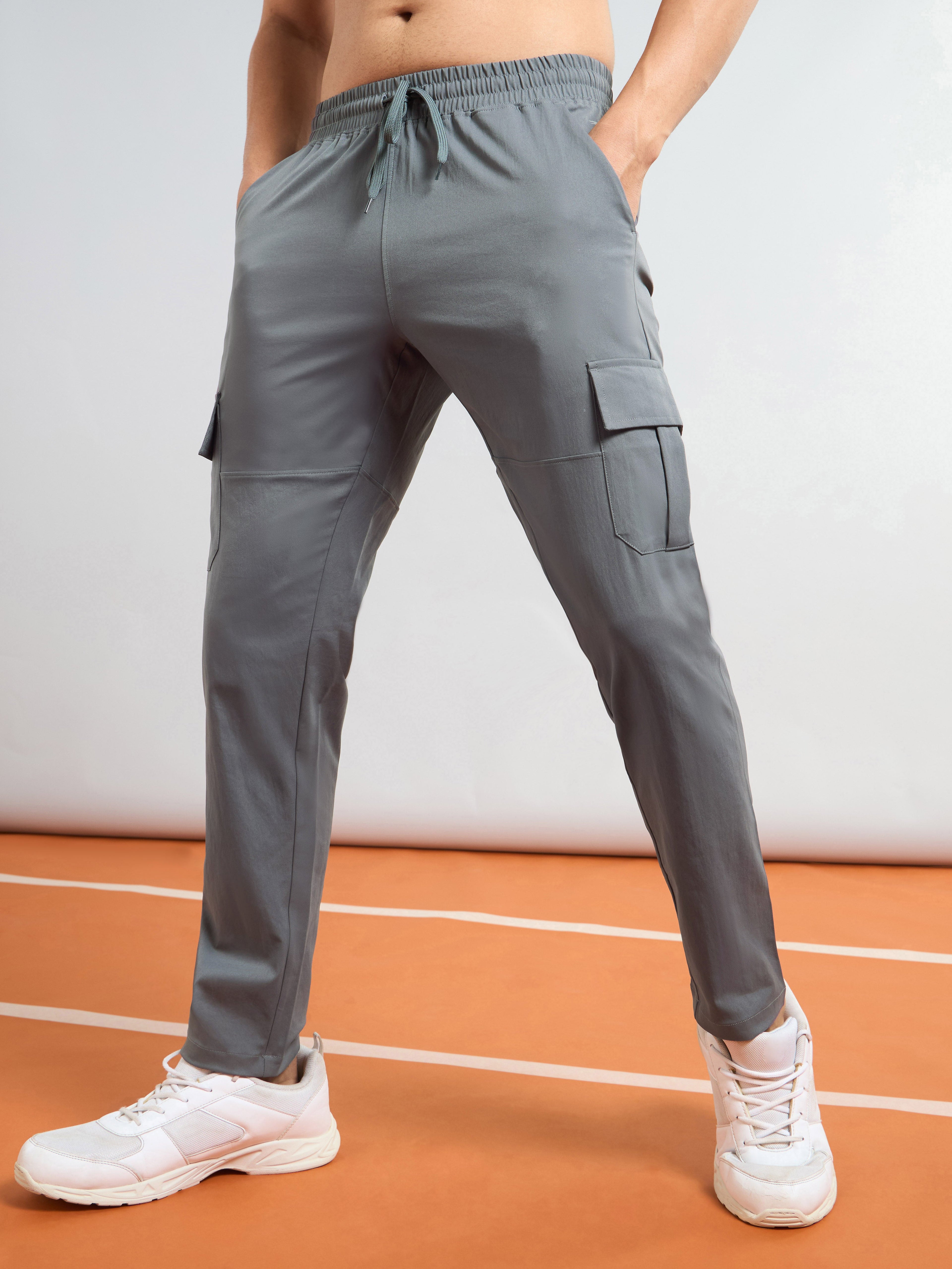Technosport Cargo Trackpant (TS Flexi) - OR99 - IRON GREY