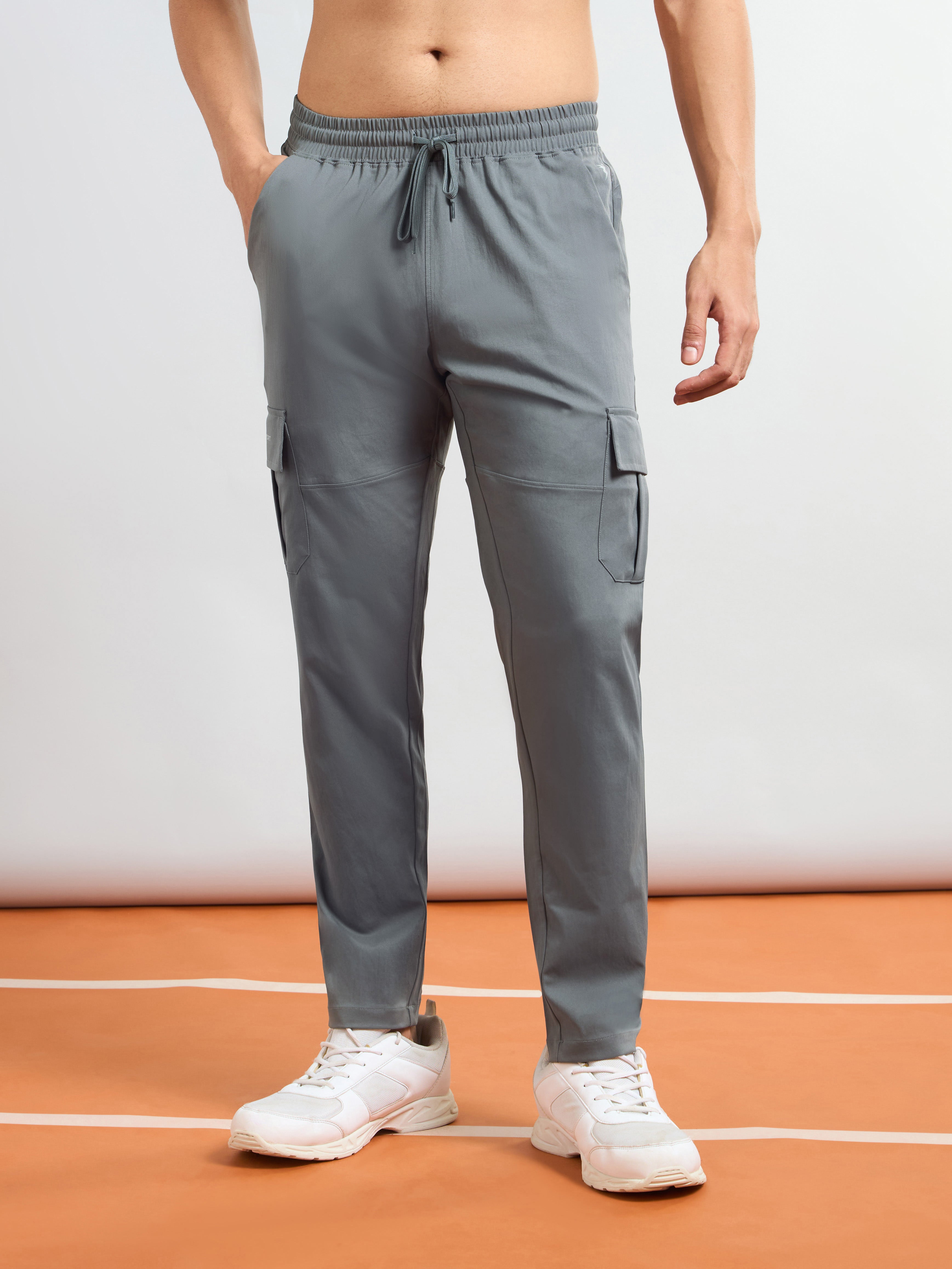 Technosport Cargo Trackpant (TS Flexi) - OR99 - IRON GREY