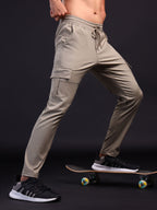 Technosport Cargo Trackpant (TS Flexi) - OR99 - KHAKI