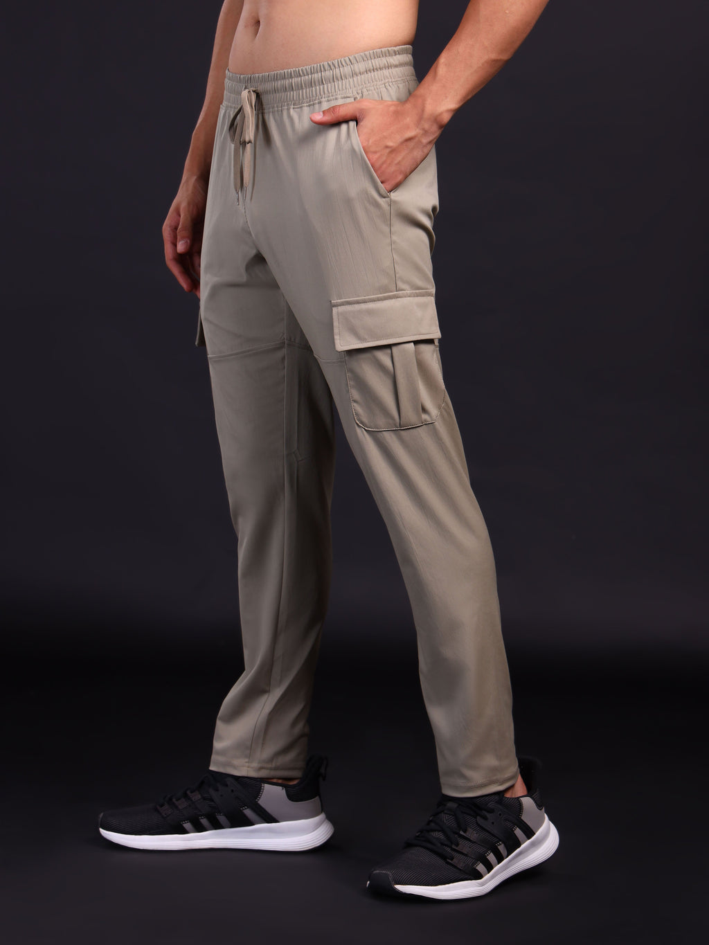 Technosport Cargo Trackpant (TS Flexi) - OR99 - KHAKI