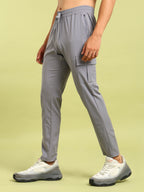 Technosport Cargo Trackpant (TS Flexi) - OR99 - LT GREY B