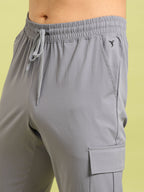 Technosport Cargo Trackpant (TS Flexi) - OR99 - LT GREY B