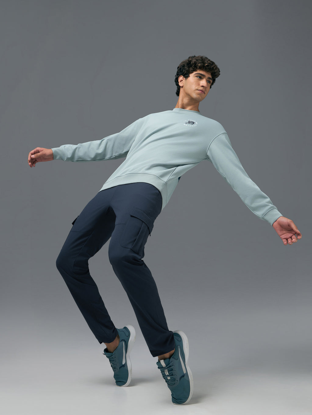 Technosport Cargo Trackpant (TS Flexi) - OR99 - NAVY B