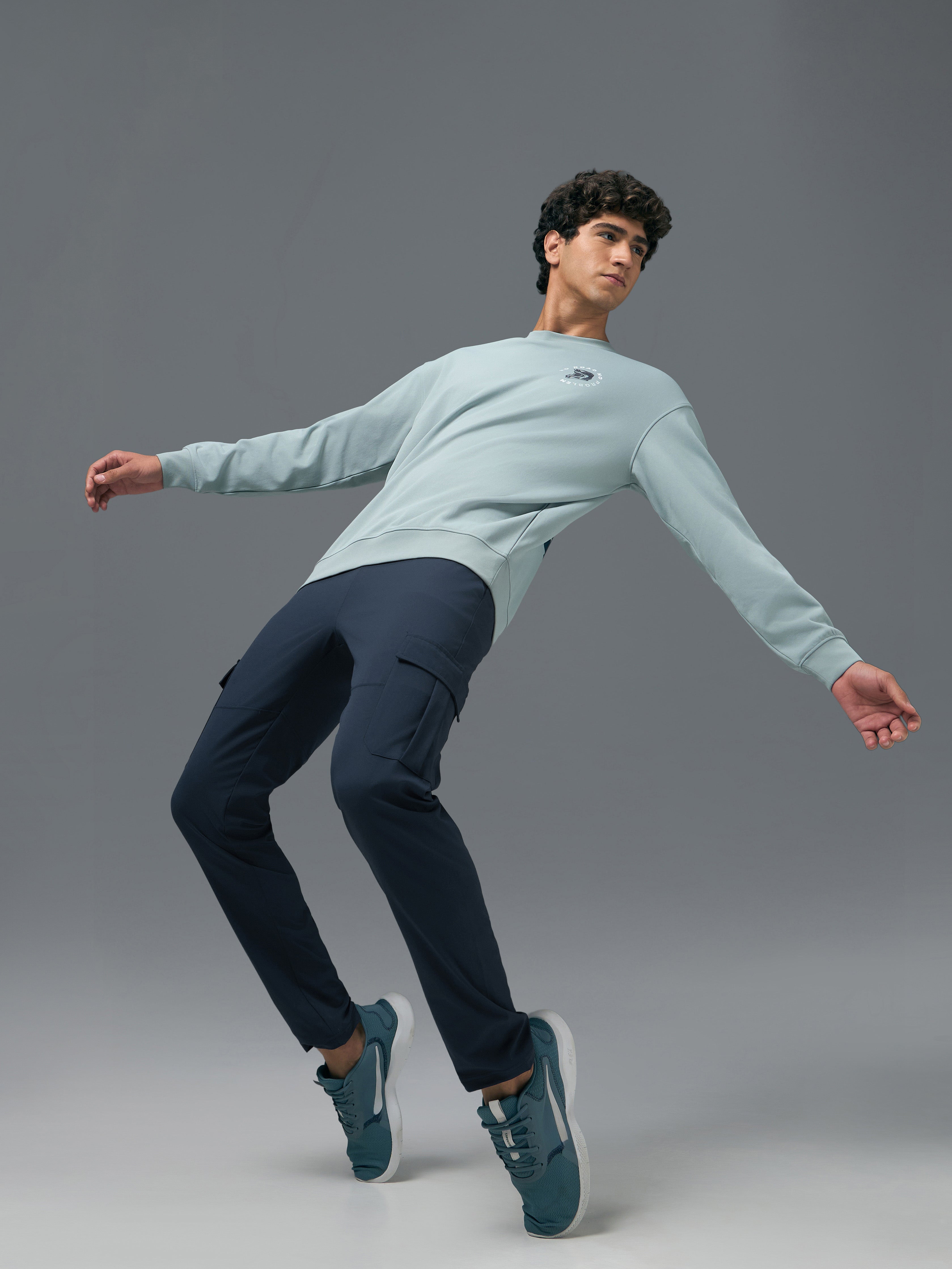Technosport Cargo Trackpant (TS Flexi) - OR99 - NAVY B