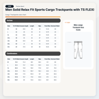 Technosport Cargo Trackpant (TS Flexi) - OR99 - BLACK