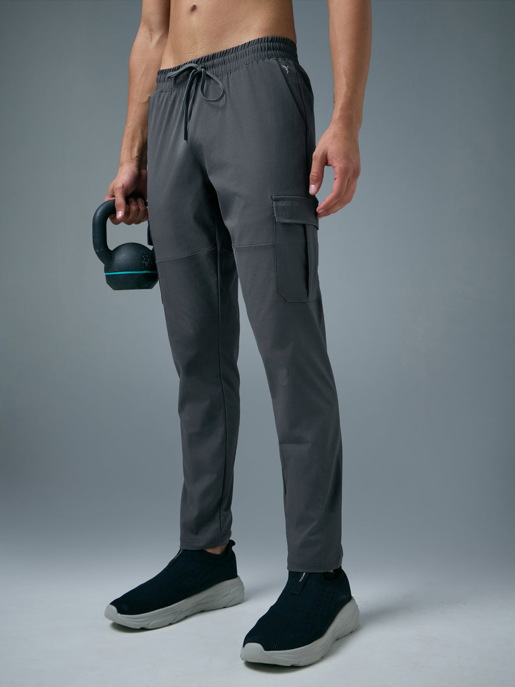 Technosport Cargo Trackpant (TS Flexi) - OR99 - WOODLAND GRAY