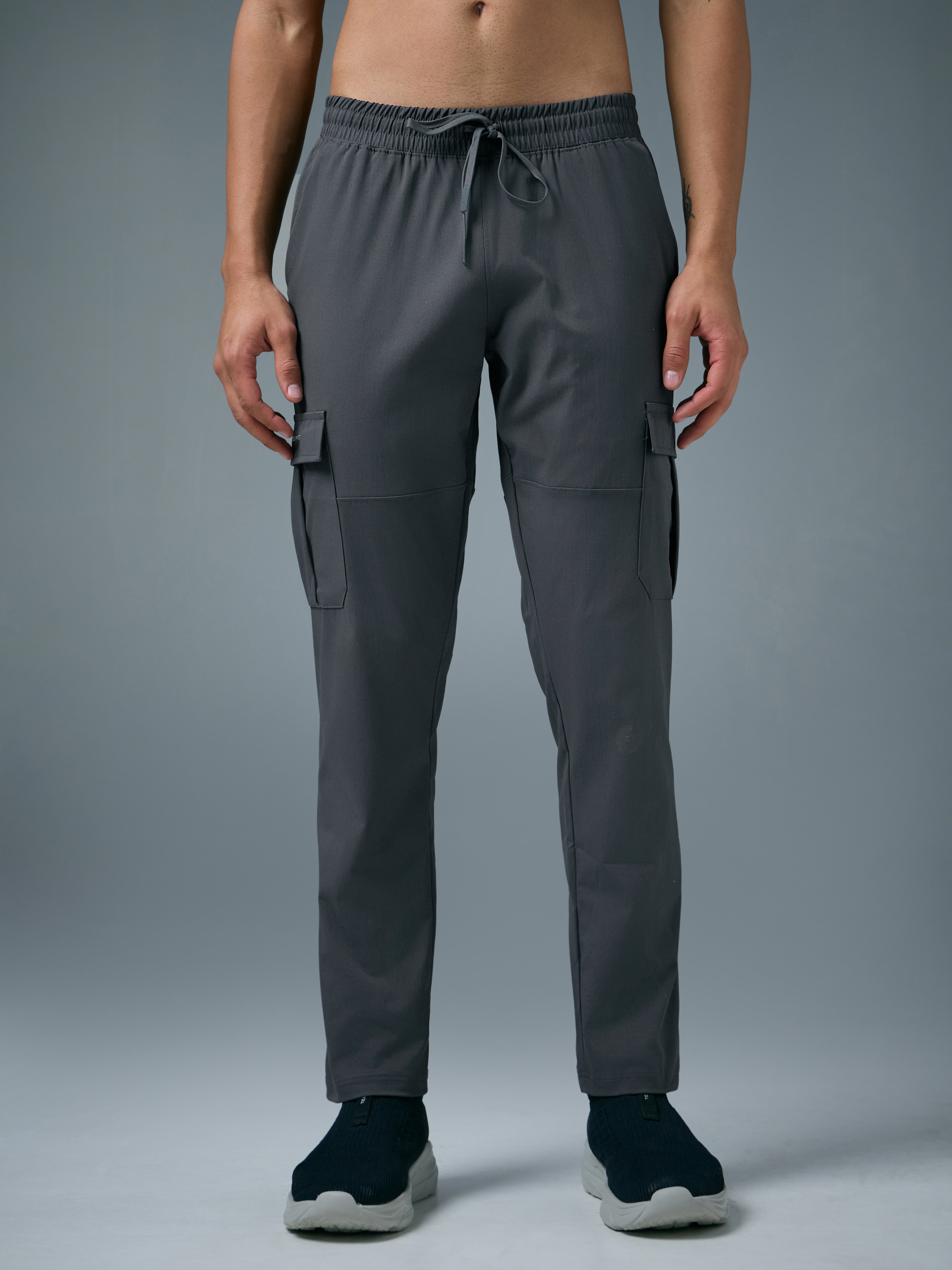 Technosport Cargo Trackpant (TS Flexi) - OR99 - WOODLAND GRAY
