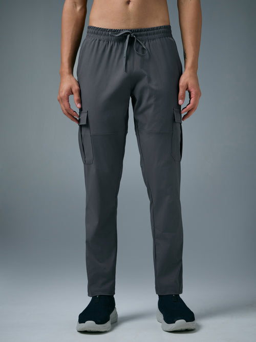 Technosport Cargo Trackpant (TS Flexi) - OR99 - WOODLAND GRAY