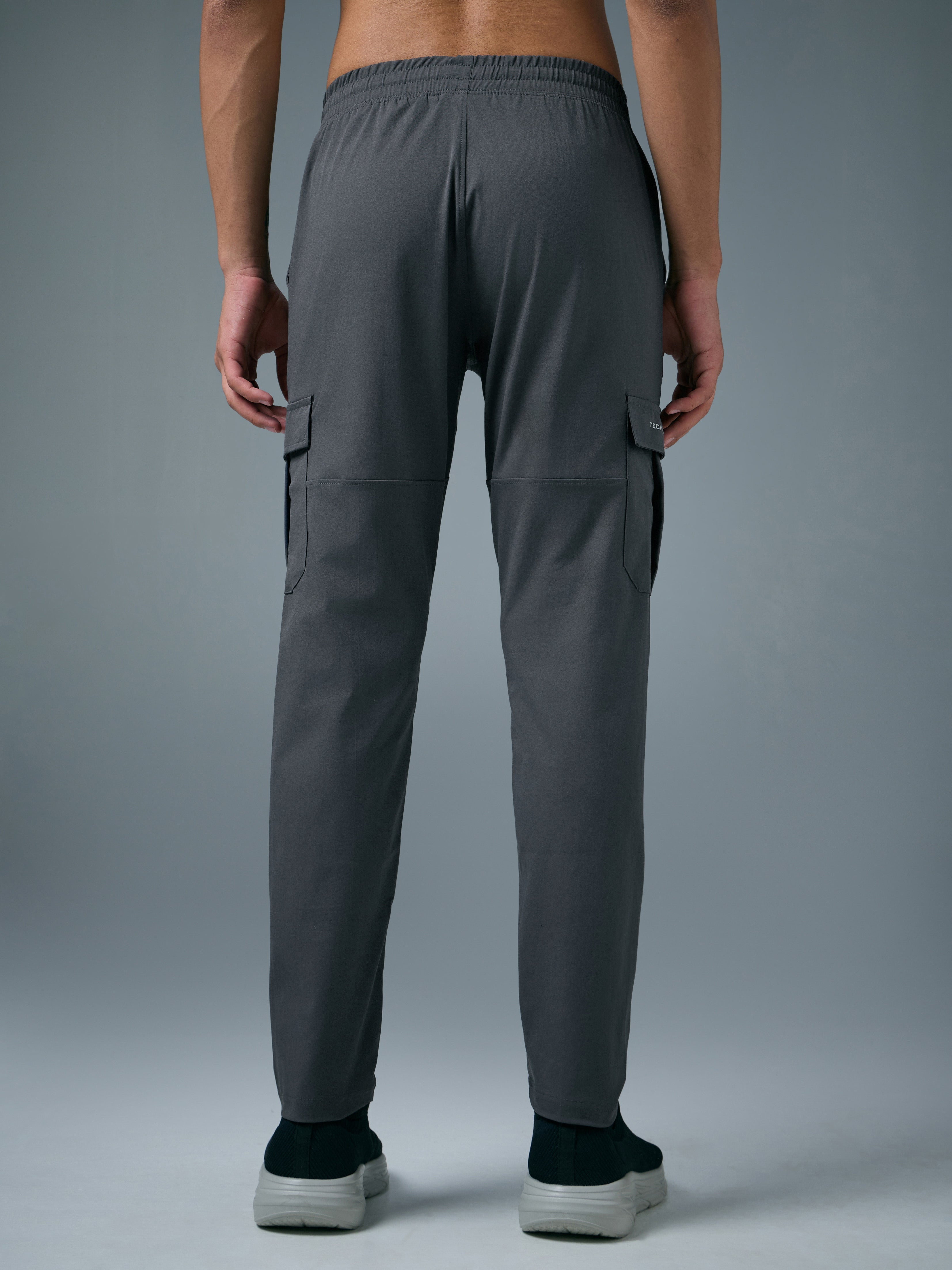 Technosport Cargo Trackpant (TS Flexi) - OR99 - WOODLAND GRAY