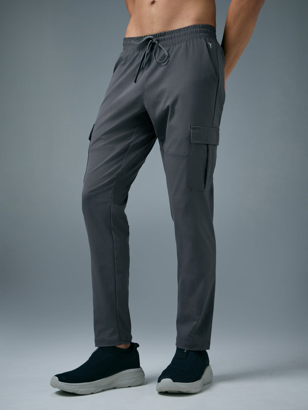 Technosport Cargo Trackpant (TS Flexi) - OR99 - WOODLAND GRAY