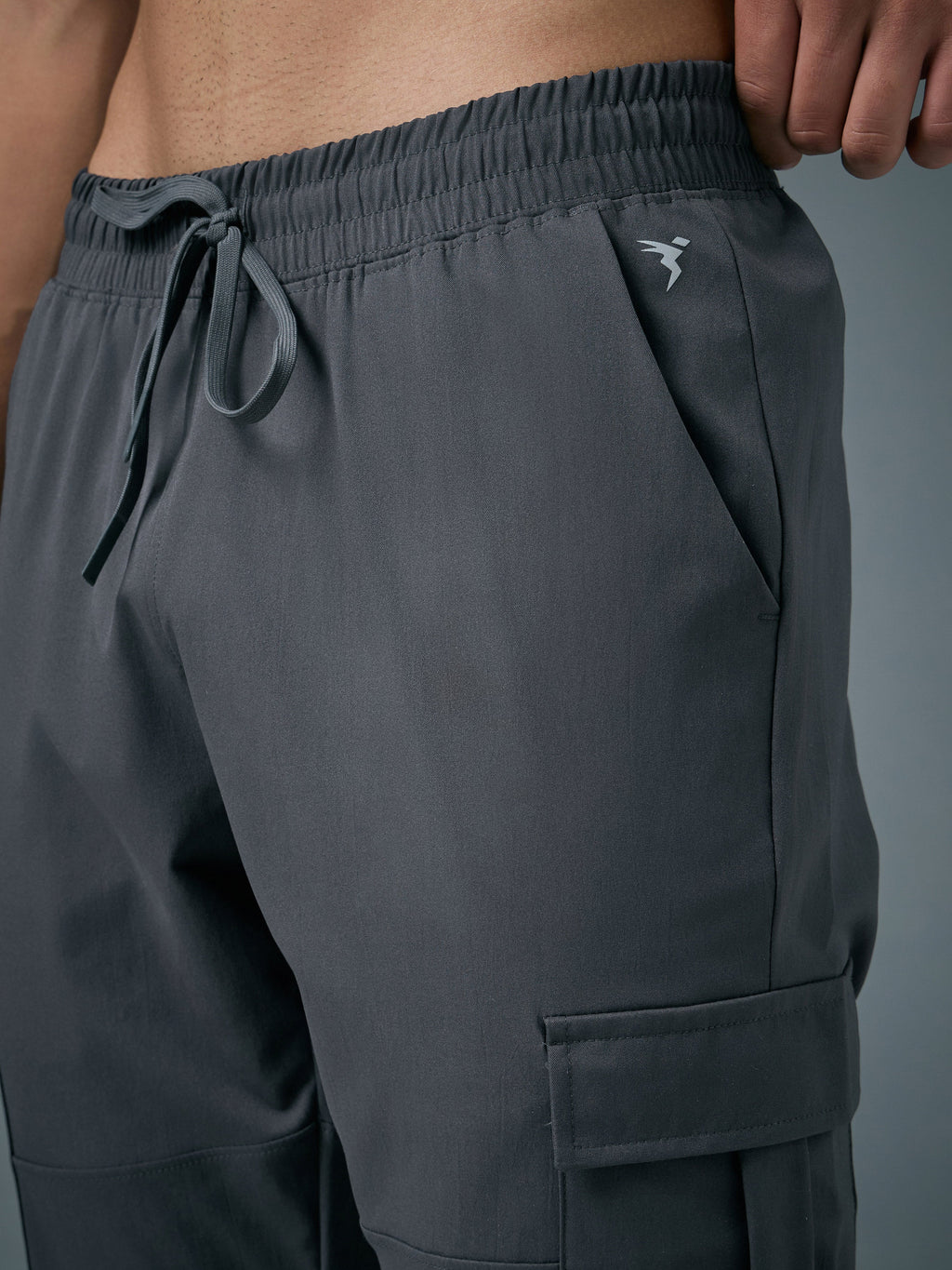 Technosport Cargo Trackpant (TS Flexi) - OR99 - WOODLAND GRAY
