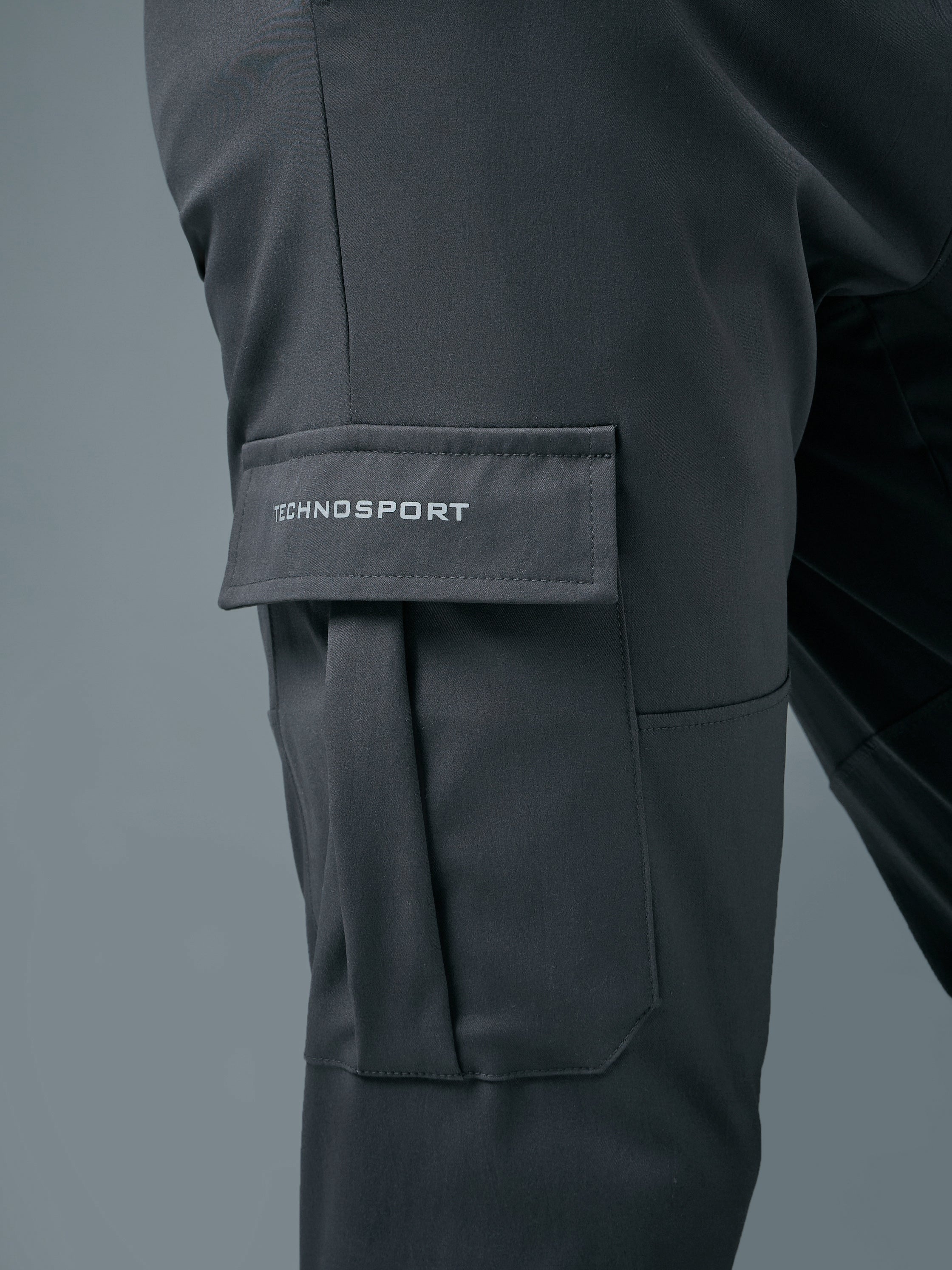 Technosport Cargo Trackpant (TS Flexi) - OR99 - WOODLAND GRAY