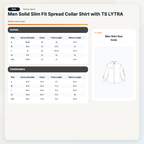 Technosport Men Solid Shirt (LS Lytra) - P823 - WHITE