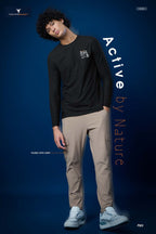 Technosport Solid Pique F/S TShirt - P903 - BLACK