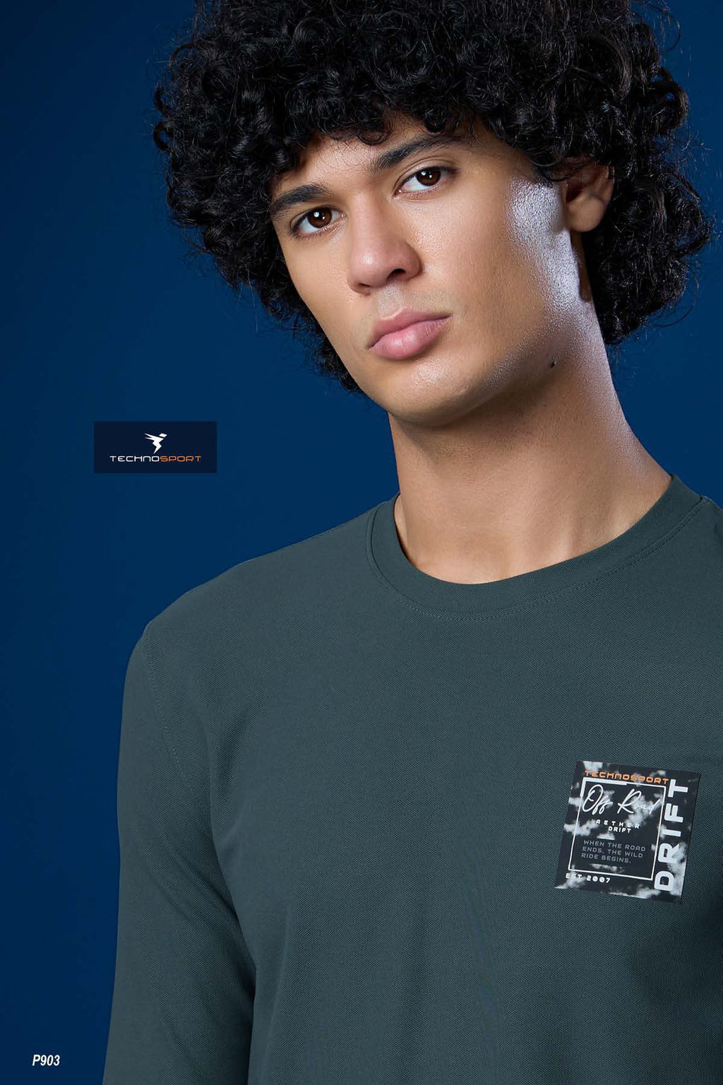 Technosport Solid Pique F/S TShirt - P903 - TREKKING GREEN