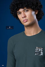 Technosport Solid Pique F/S TShirt - P903 - TREKKING GREEN