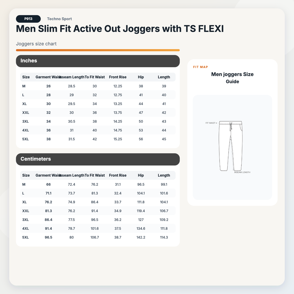 Technosport Cargo Joggers (Duracool) - P913 - BLACK