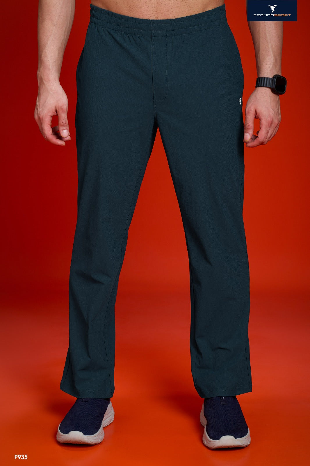 Technosport Regular Fit Trackpant (Dura Cool+) - P935 - GULF COAST B