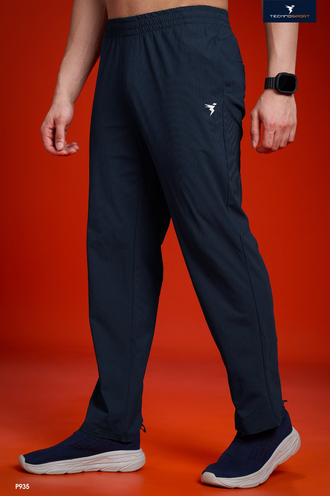 Technosport Regular Fit Trackpant (Dura Cool+) - P935 - NAVY B