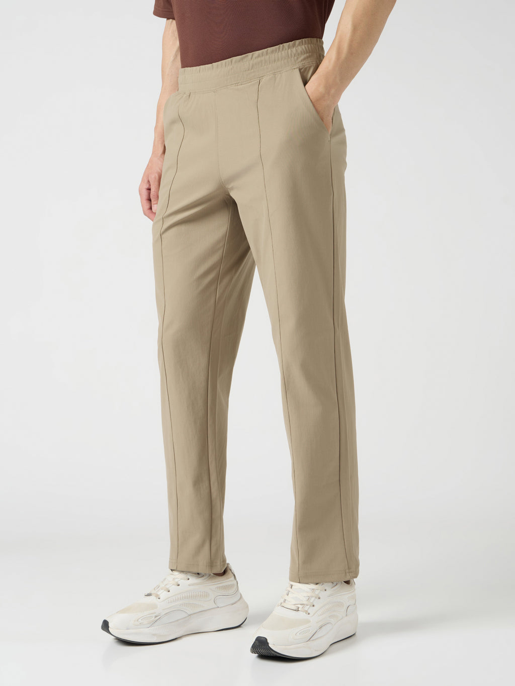 Technosport Trackpant (Duracool) - P936 - KHAKI