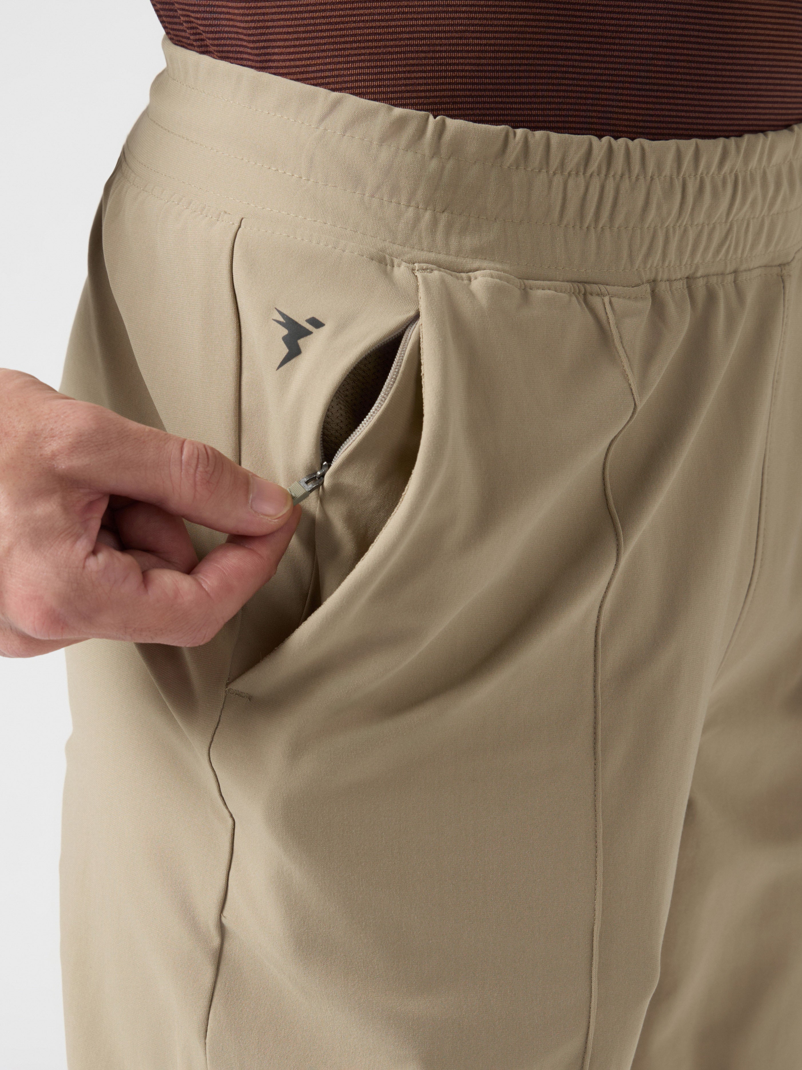 Technosport Trackpant (Duracool) - P936 - KHAKI