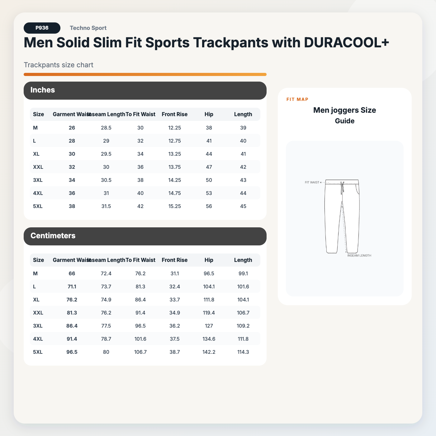 Technosport Trackpant (Duracool) - P936 - LT GREY B