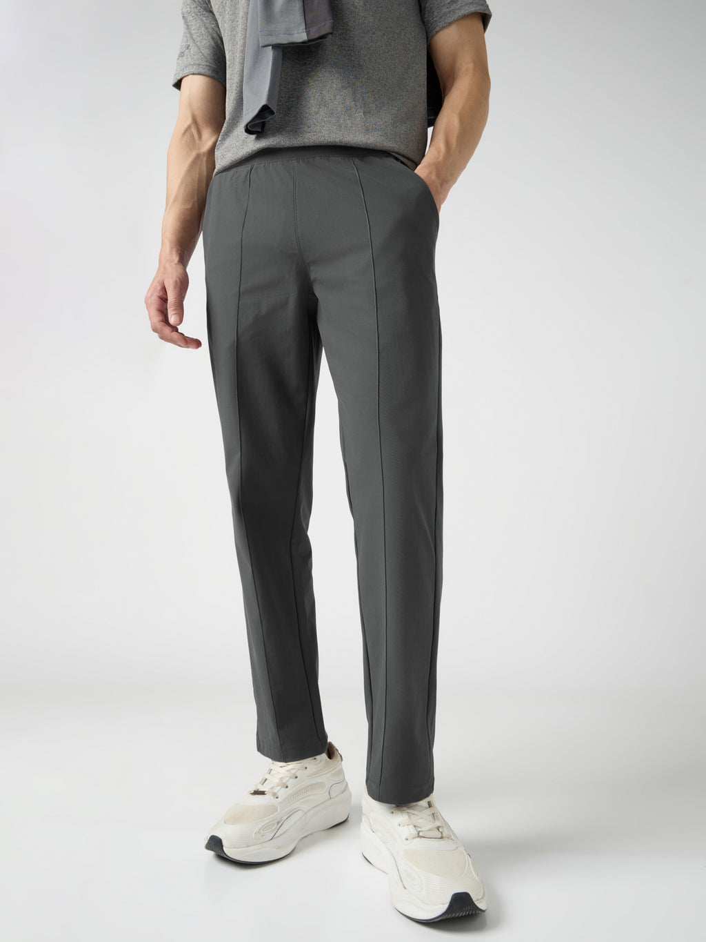 Technosport Trackpant (Duracool) - P936 - WOODLAND GRAY