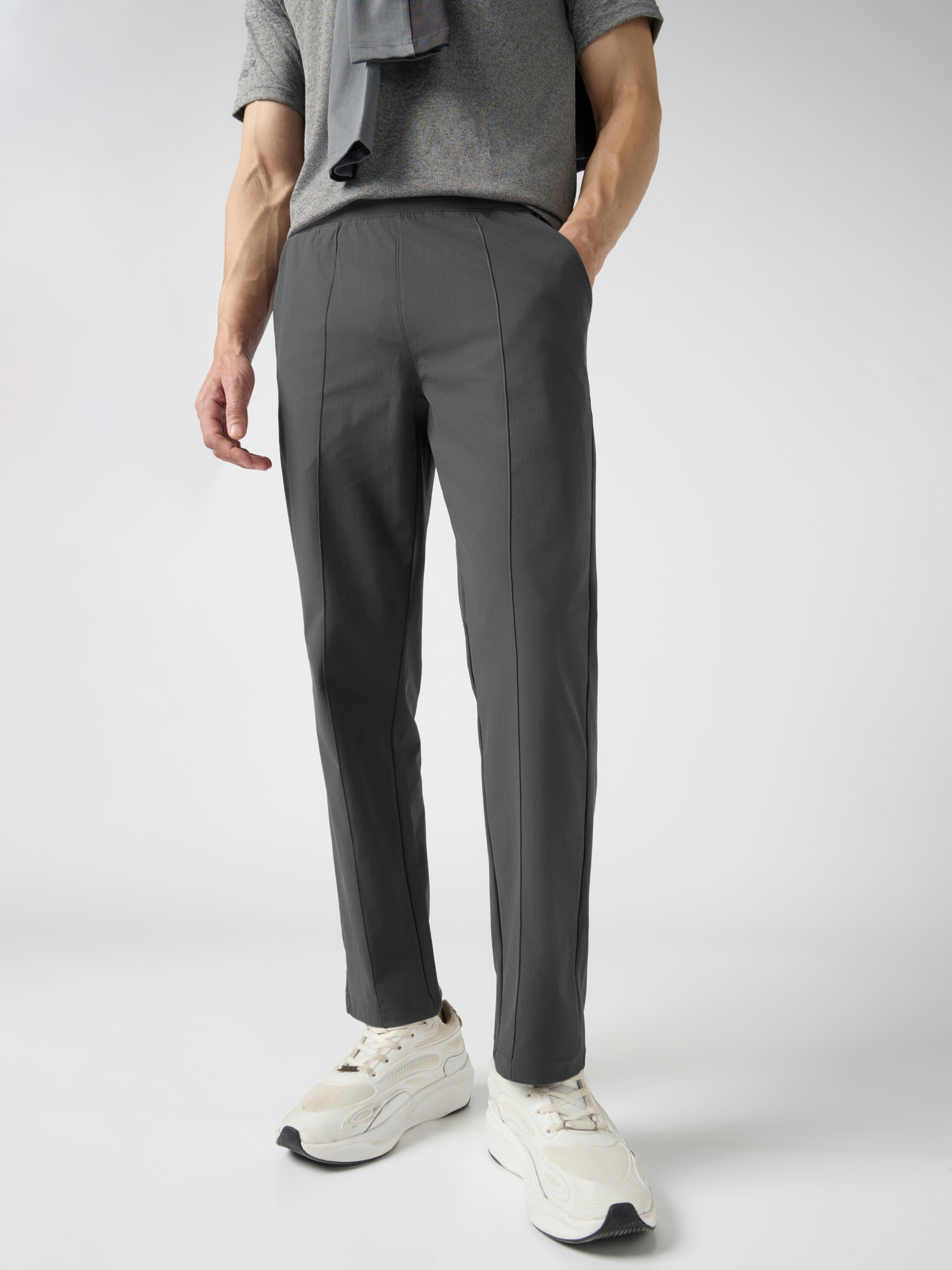 Technosport Trackpant (Duracool) - P936 - WOODLAND GRAY