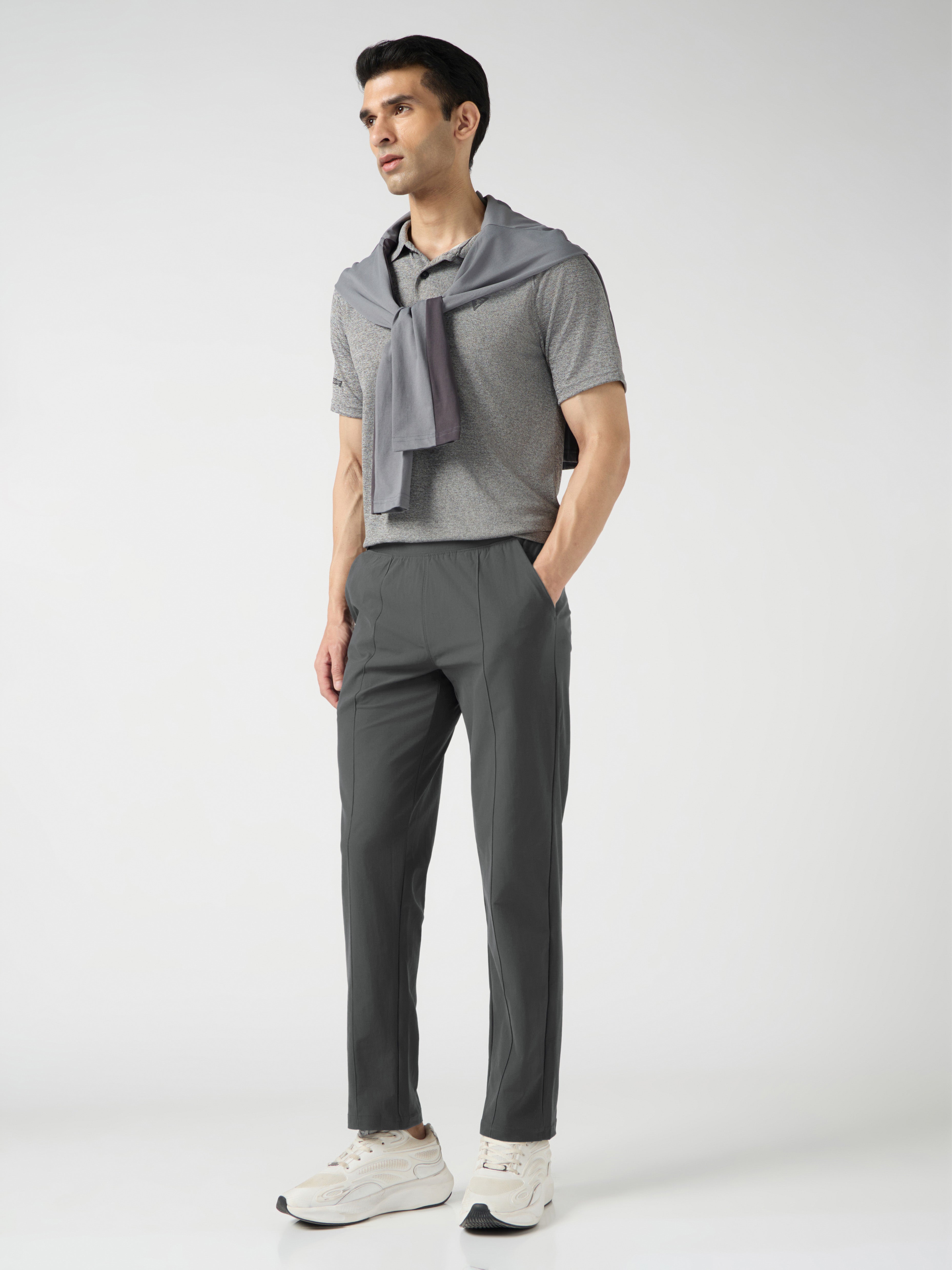 Technosport Trackpant (Duracool) - P936 - WOODLAND GRAY