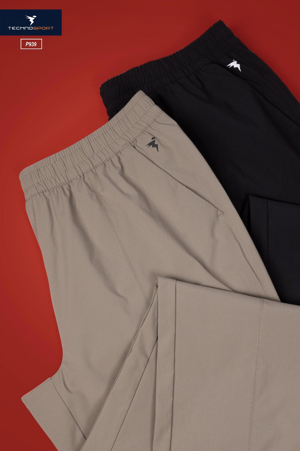 Technosport Comfort Fit Trackpant (Woven) - P939 - KHAKI