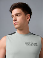 Technosport Men Sleeveless - P963 - ASH