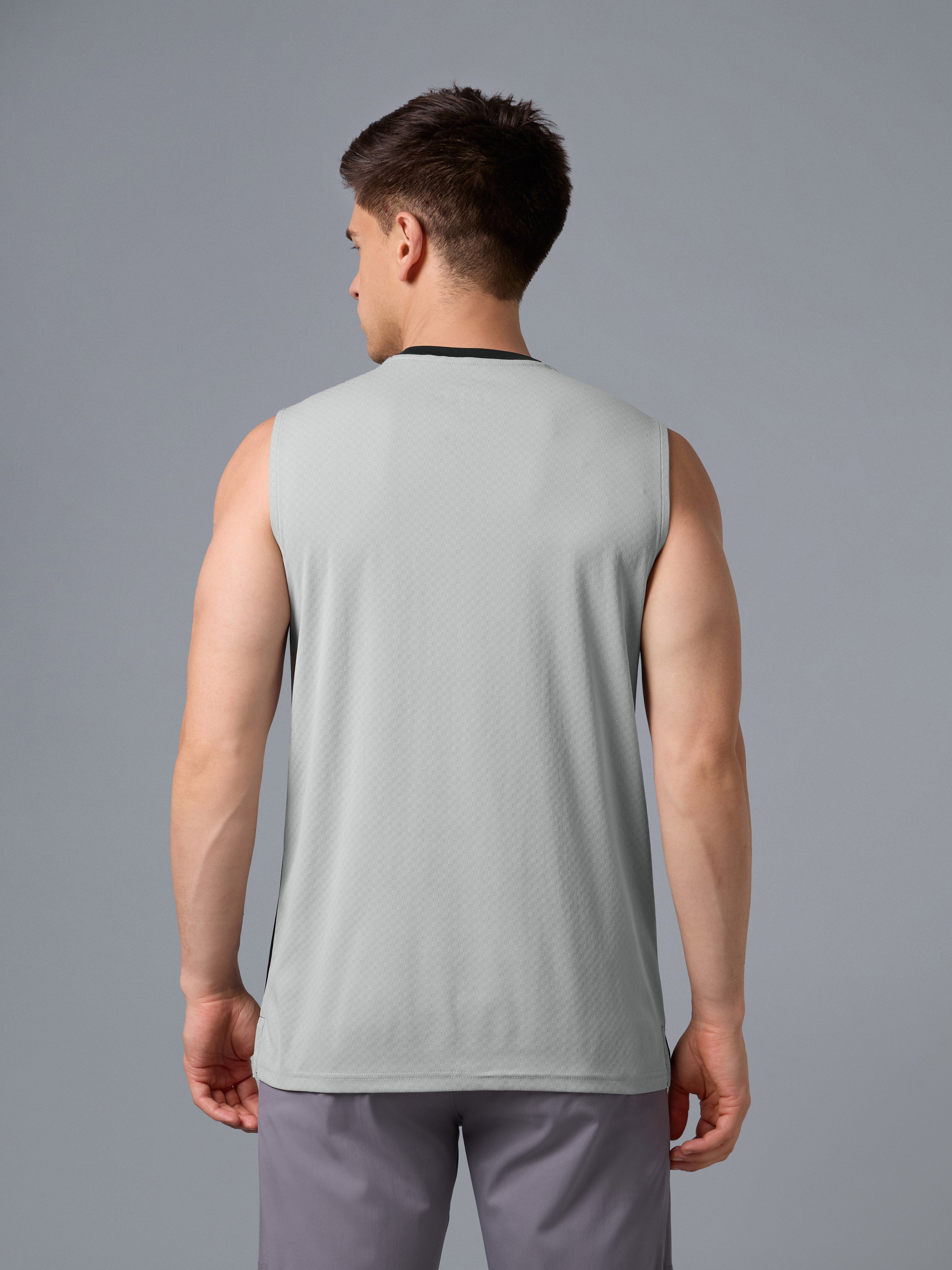 Technosport Men Sleeveless - P963 - BLACK
