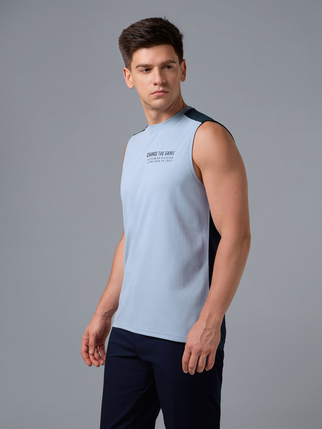 Technosport Men Sleeveless - P963 - MIDNIGHT BLUE