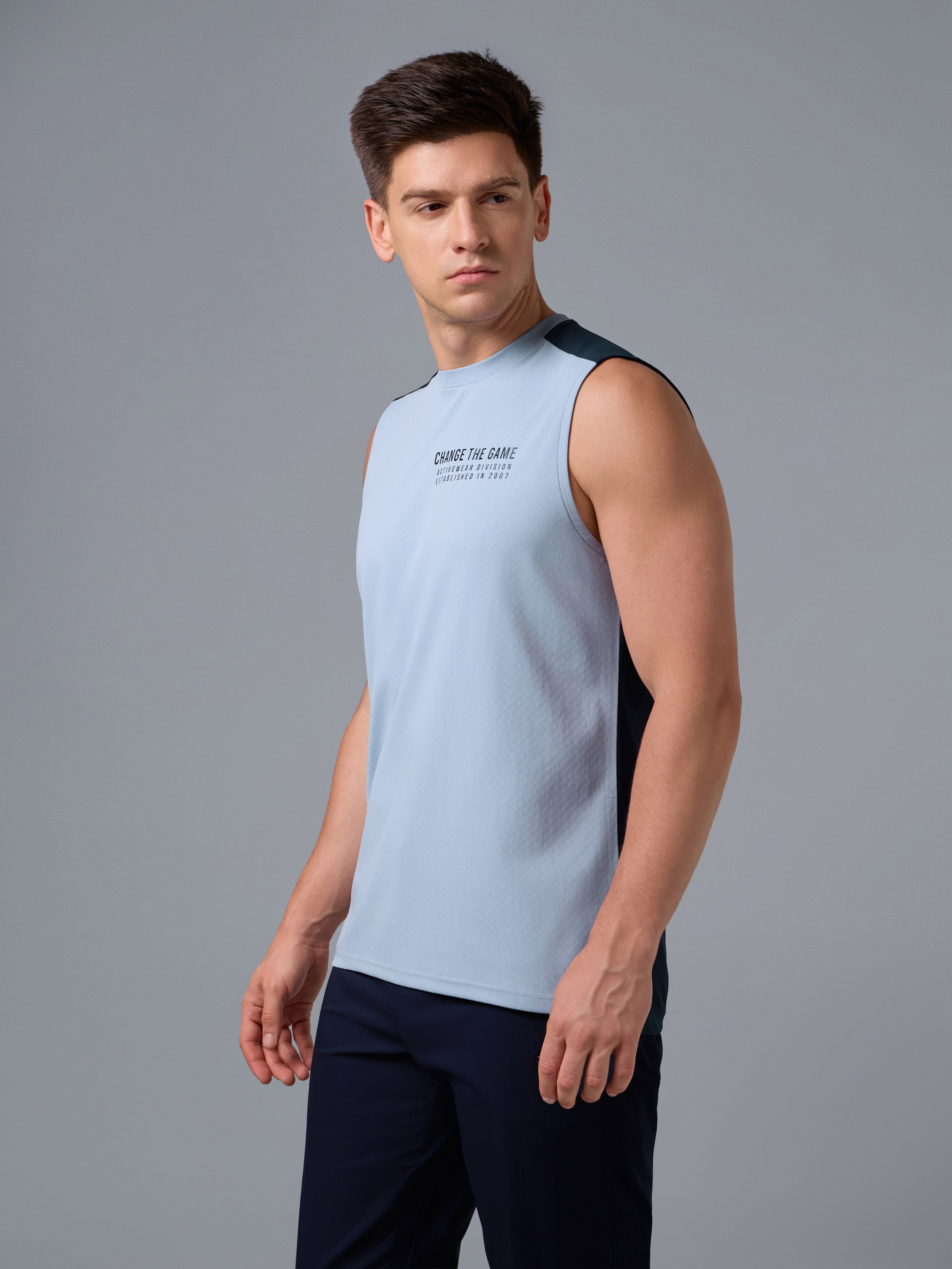 Technosport Men Sleeveless - P963 - MIDNIGHT BLUE