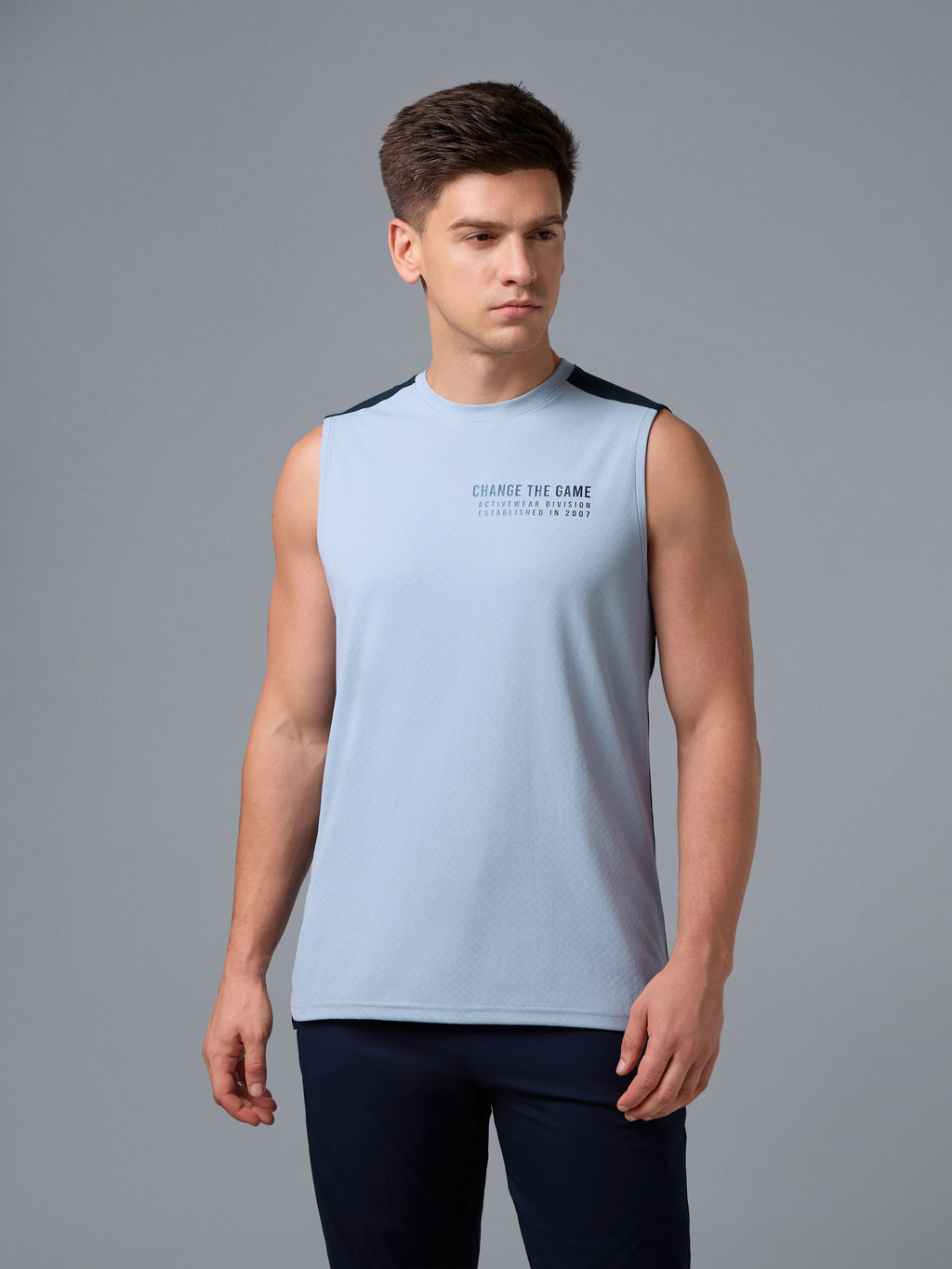 Technosport Men Sleeveless - P963 - MIDNIGHT BLUE