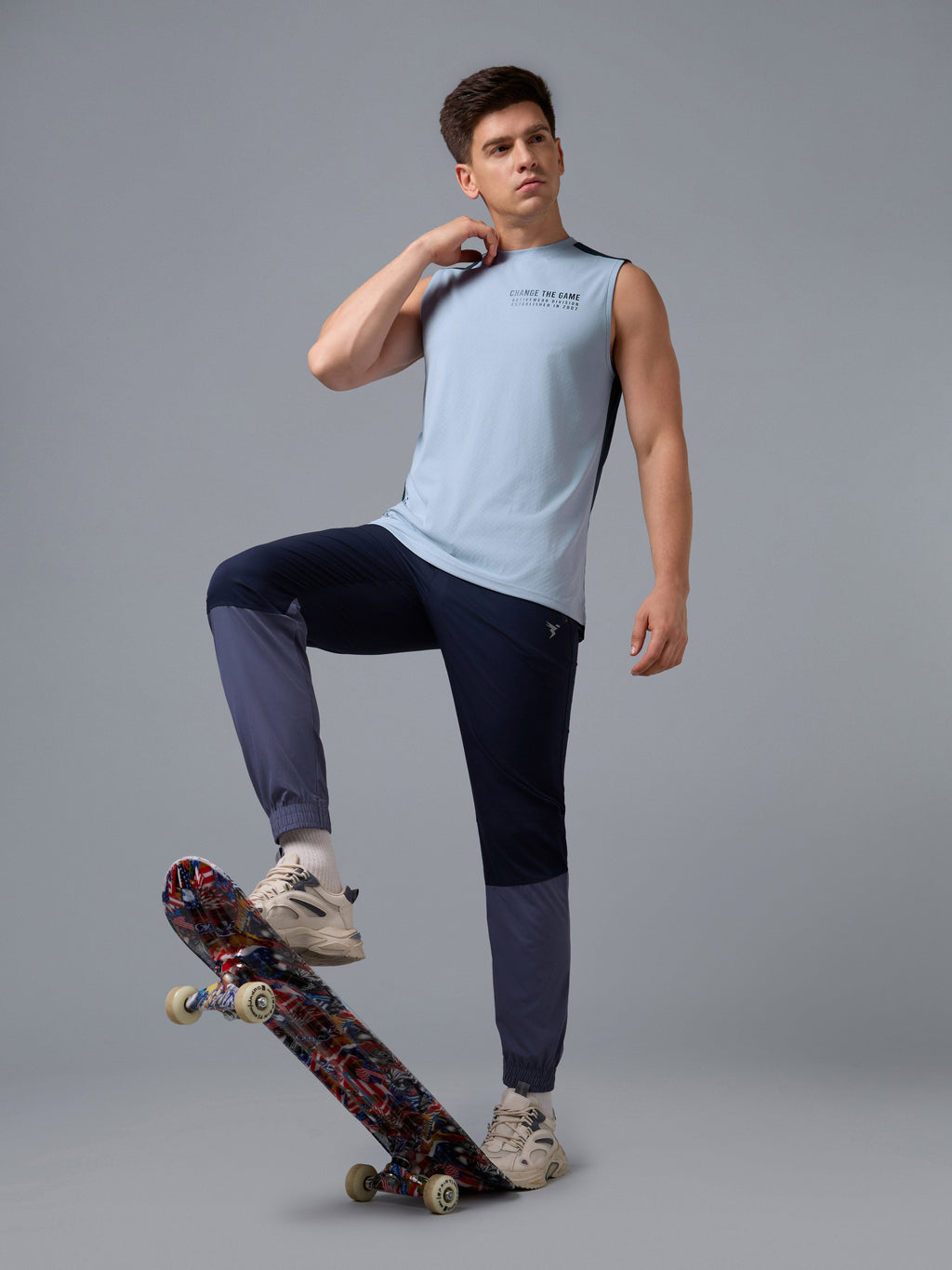 Technosport Men Sleeveless - P963 - MIDNIGHT BLUE